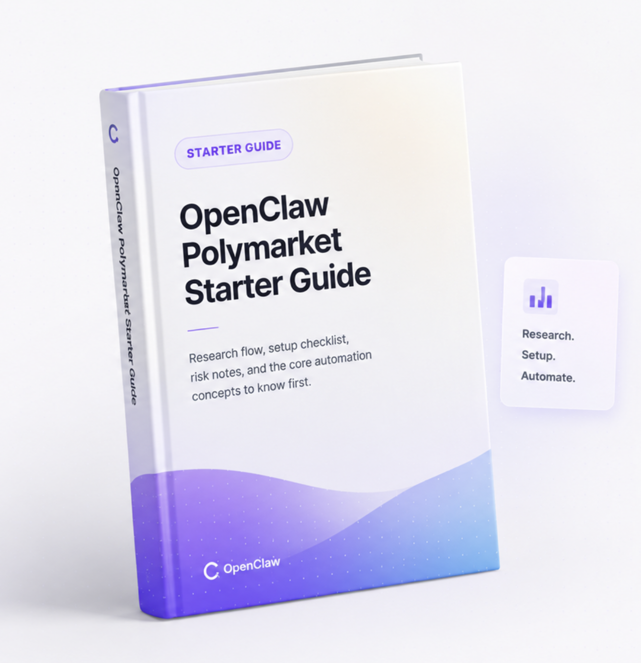 OpenClaw Polymarket Starter Guide book cover
